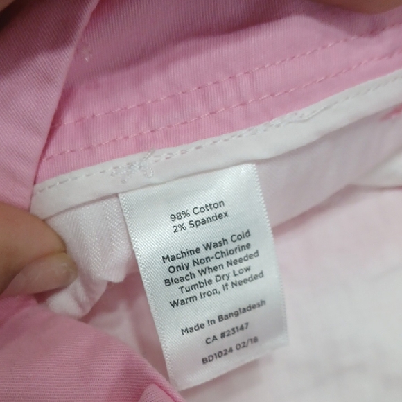 Talbots Vibrant Pink Women's Bermudas Sz 10 New With Tags - Picture 7 of 13